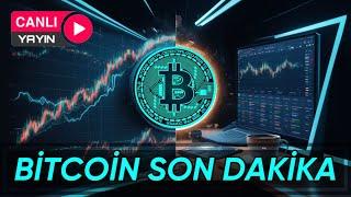 #BİTCOİN SERT ÇAKILMA BİTTİ Mİ?! BUNA HAZIR OL! BTC SON DAKİKA CANLI YAYIN