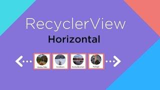 Horizontal RecyclerView