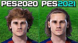 Perbedaan Scan Wajah Pemain di Game PES 2020 dan PES 2021‼️ Mana Yang Lebih Bagus⁉️