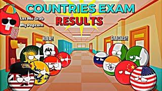 Countries Exam Results [Funny And Interesting] India Failed #countryballs #viral #foryou