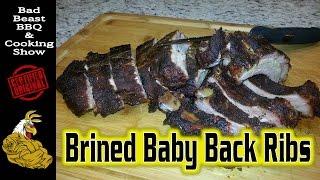 Brined Baby Back Ribs | Grillaque Set-up