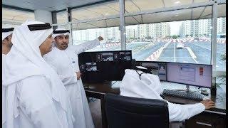 الساحة الذكية لفحص السائقين بمركز دبي لتعليم قيادة السيارات