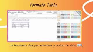 Tablas en Excel. La herramienta clave para estructurar y analizar tus datos 