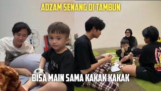 ADZAM SENANG DI TAMBUN, BISA MAIN SAMA KAKAK KAKAK