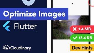 Optimize Images in Flutter with Cloudinary - Dev Hints