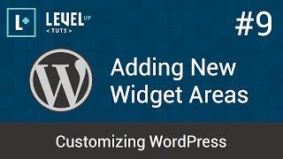 Customizing WordPress #9 - Adding New Widget Areas