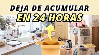 CÓMO ORDENAR TU CASA ENTERA EN 1 DÍA  ¡incluso si está MUY desordenada y llena de acumulación! 