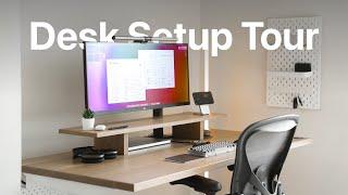 Software Engineer's Productive and Minimal Desk Setup (2023)