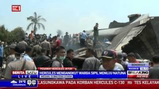 Breaking News: Evakuasi Jenazah Jatuhnya Pesawat Hercules