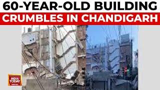 Chandigarh Building Collapse: Four-storey Building Collapses In Sector 17, No Casualties Reported