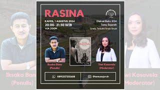 Diskusi Buku #24 Temu Sejarah : “Rasina”