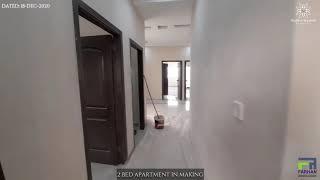 2 Bedroom Apartment  | Construction Update: Dec 2020 | Warda Hamna Residencia 3