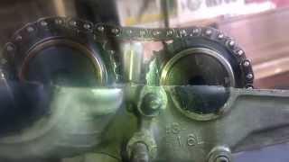 Hyundai Elantra G4GR engine cam shafts timing marks