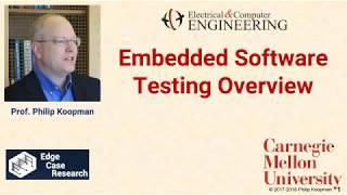 Embedded Software Testing