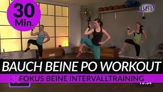 30 Min. Bauch Beine Po (BBP) Workout to tune your Legs and Glutes