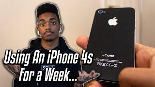 I Tried to Use an iPhone 4s for a Week in 2020... (Review)