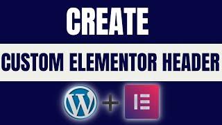 How to make custom header using Elementor Pro | The Help Tech | Md Salah  Uddin Khan