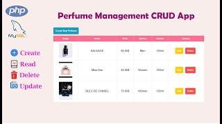 CRUD Application PHP & MySQL : Full Demonstration + GitHub Source Code 