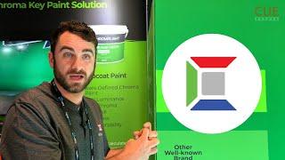 ChromaLight's Cyclorama Green Chroma Key Paint | NAB 2024