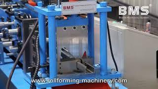 Auto Change Type Box Beam Roll Forming Machine For Shelves