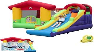 BOUNTECH Inflatable Bounce House Bouncy House for Kids 5-12 Indoor Outdoor Fun Review