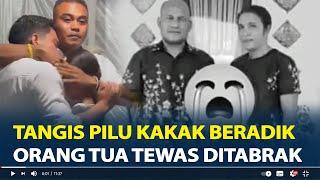 Tangis Pilu Kakak Beradik Orang Tua Tewas Ditabrak Mobil Dinas Kejari TTS, Berusaha Tetap Tegar