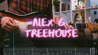 Treehouse Alex G Сover / Guitar Tab / Lesson / Tutorial