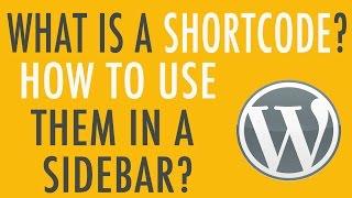 What is a Shortcode in WordPress and how do you use them?