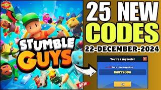 WINTER+WEEKEND CODESSTUMBLE GUYS CODES ️DECEMBER 2024-GEMS, TOKENS, PRIZE BOXES