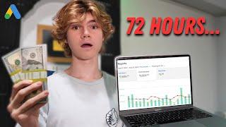 I Tried Affiliate Marketing With Ads For 72hrs...