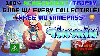 Tinykin - 100% Achievement/Trophy Guide & Full Walkthrough! W/ ALL Collectibles! *FREE On Gamepass*