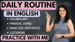 How To Talk About Your Daily Routine In English | Vocabulary | English Speaking Practice | ChetChat