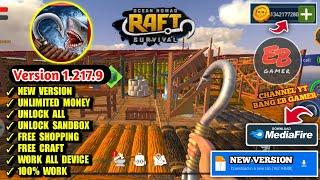 Raft Survival: Ocean Nomad Mod Apk v1.217.9 Latest 2024 - Unlimited Money & Free Shopping