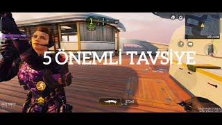 COD MOBILE YENİ BAŞLAYAN VE DİĞER OYUNCULAR İÇİN 5 ÖNEMLİ TAVSİYE