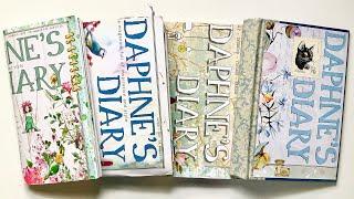 Completed Daphne's Diary personal journals: How I use them