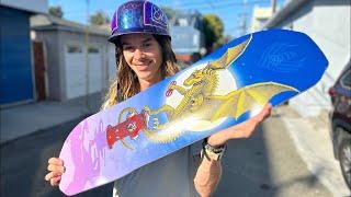 ANDY ANDERSON'S NEW SKATEBOARD UNVEILED @NkaVidsSkateboarding