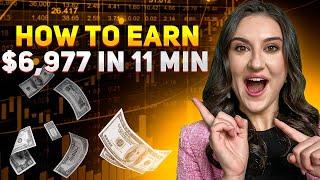 FOREX FOR BEGINNERS | FROM $1 TO $6,977 IN 11 MIN | NO RISK PROFITABLE TRADING STRATEGY