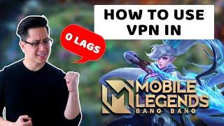 How to use VPN in Mobile Legends | Zero lags