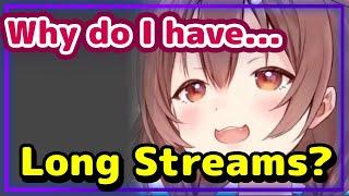 【ENG Sub】Inugami Korone - Explains Why She Does Long Streams【Hololive】