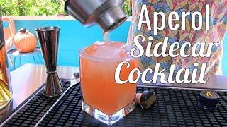 Aperol Sidecar Cocktail