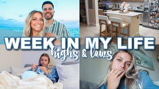 WEEK IN MY LIFE: new decor, dealing with loss, crochet updates, & family time