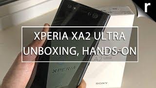 Sony Xperia XA2 Ultra Unboxing & Hands-on Review