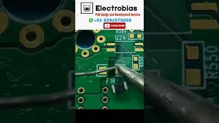 Quick and Easy SMD Inductor Soldering Tutorial for Beginners @Electrobias  WhatsApp: +91 6291579068