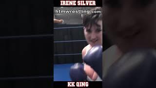 Irene Silver vs KK Qing Boxing Matchup #shorts #hitthemat