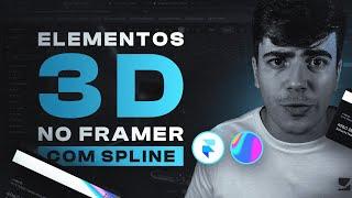 Criando um site 3D com Spline e Framer (No-Code) | Integrando Spline no Framer | Tutorial Completo