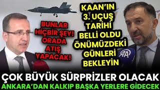 KAAN 3. KEZ UÇACAK! BU TEST HER ZAMANKİNDEN FARKLI: ATIŞ YAPACAK AMA TEK BAŞINA DEĞİL!