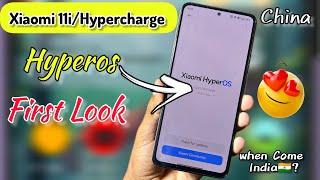 Oficial China HyperOS First Look Xiaomi 11i/Hypercharge.Smooth Ui.Hyperos Feature @princearko143