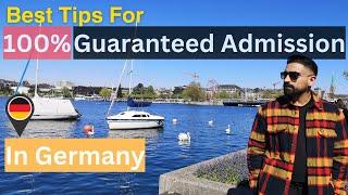 Admission in Germany Guaranteed