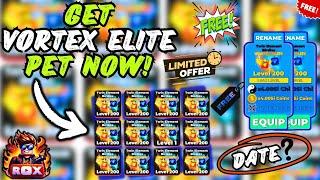 GET FREE VORTEX ELITE Now in Ninja Legends Roblox 2024 