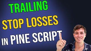 How to code a TRAILING STOP LOSS in Pine Script